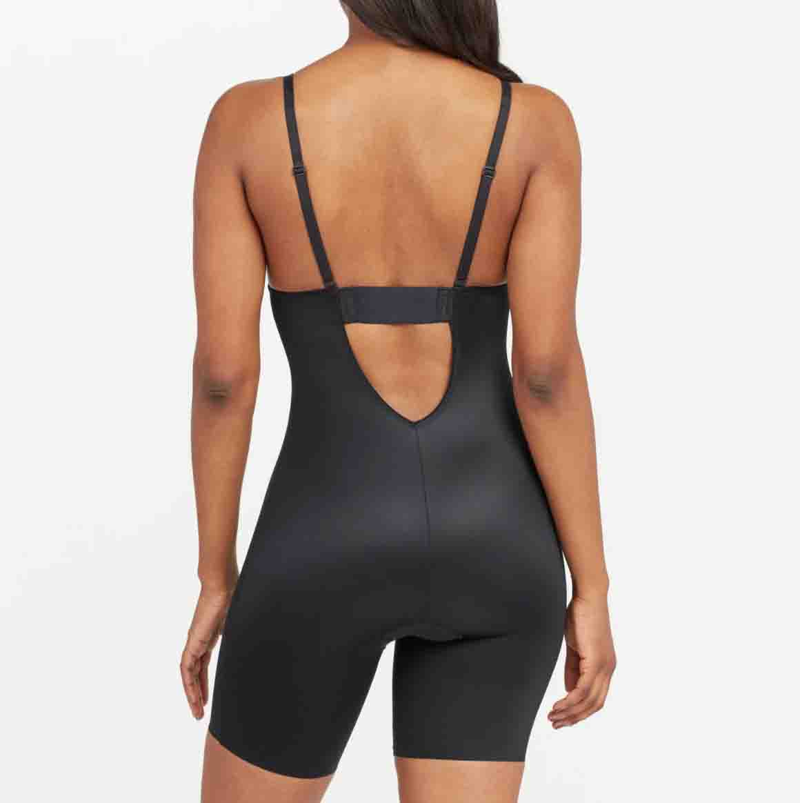 Spanx Suit Your Fancy Plunge Bodysuit Storm in a D Cup UK